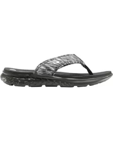 Zehansandalen für Damen JOHN SMITH J SMITH PIWUX 24V W CHANCLA NEGRO-PLATA 005-098 - 36 VARIOS COLORES