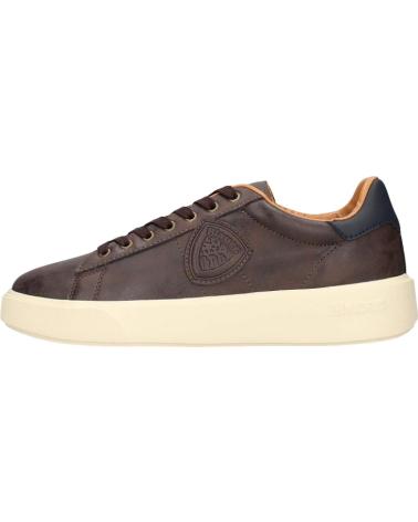 Sneaker-De-Hombre-BLAUER-BUCK01-F4BUCK01-NUB-MARRN-MARRóN