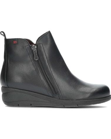 Mid-Boots-De-Mujer-PEPE-MENARGUES-BOTINES-PARA-MUJER-20632-CREMALLERA-NEGRO