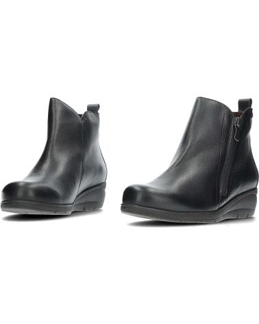Mid-Boots-De-Mujer-PEPE-MENARGUES-BOTINES-PARA-MUJER-20632-CREMALLERA-NEGRO