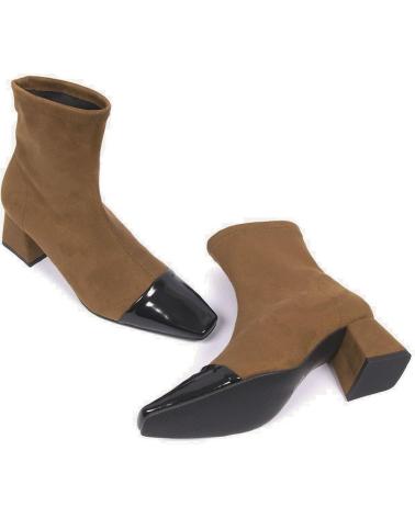 Woman boots MISS ELASTIC BOTA PUNTERA LAURA 76152-28 MARRN VARIOS COLORES