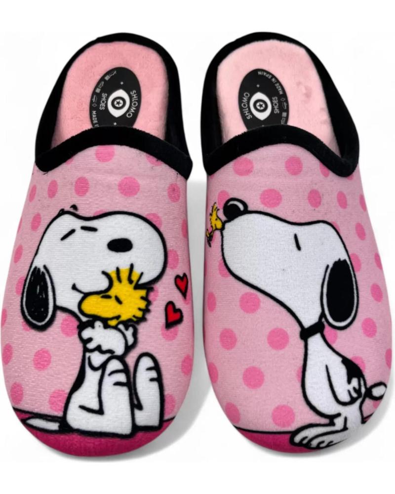 Pantufas de Mulher TIMBOS ZAPATILLA CASA DE MUJER 130866 ROSA