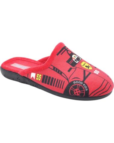 Pantofole-De-Niño-ANGELITOS-ANG-142-ZAPATILLA-CASA-ROJO