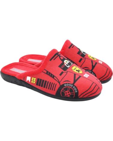Pantofole-De-Niño-ANGELITOS-ANG-142-ZAPATILLA-CASA-ROJO