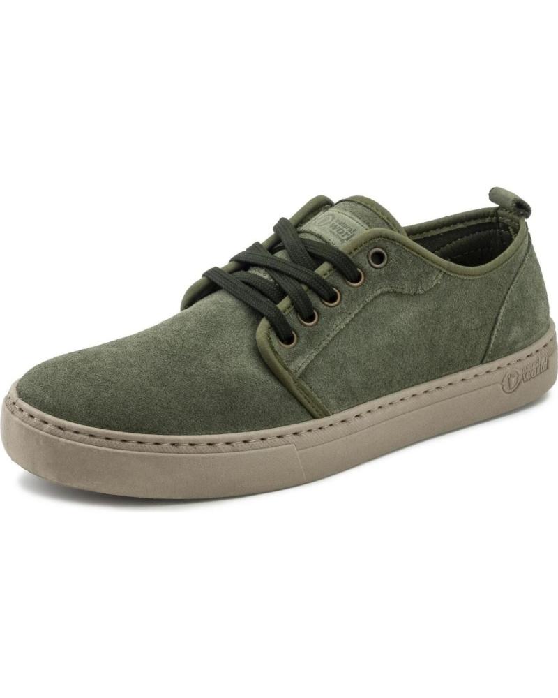 Scarpe per Uomo NATURAL WORLD ZAPATO DE HOMBRE 6761 H MISO DE EN SERRAJE FOREST