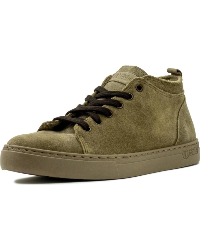 Stivaletti per Uomo NATURAL WORLD BOTA DE HOMBRE 6721H ADEL DE EN SERRAJE - BEIGE