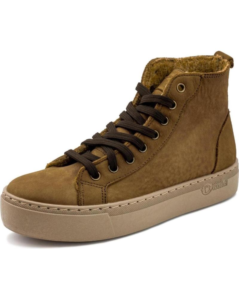 Bottines pour Femme NATURAL WORLD BOTA MUJER VIEIRA NAPA 6180 DE MOCA