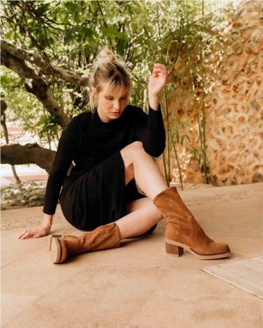 Bottes pour Femme POPA BOTA DE MUJER CAMPERA MENGER DE CUERO