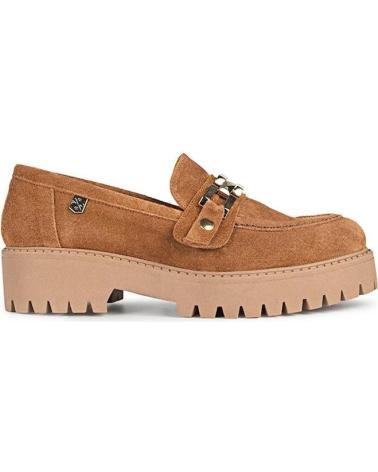 Scarpe per Donna POPA MOCASIN DE MUJER SERRAJE MODELO ARDOSA CUERO