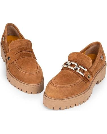 Chaussures pour Femme POPA MOCASIN DE MUJER SERRAJE MODELO ARDOSA CUERO