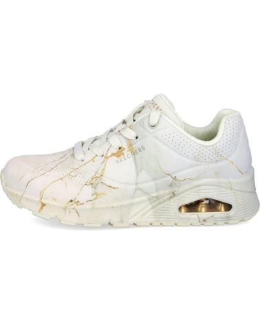 Sportivo per Donna SKECHERS 155584 UNO - MARBLE MARVEL BEIGE