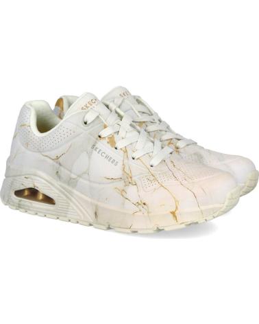 Sportivo per Donna SKECHERS 155584 UNO - MARBLE MARVEL BEIGE