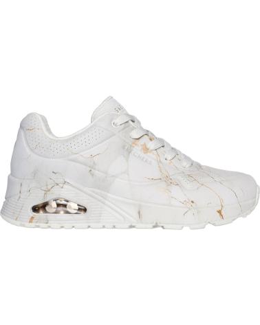 Sportivo per Donna SKECHERS 155584 UNO - MARBLE MARVEL BEIGE