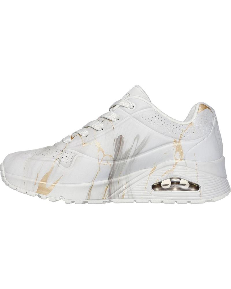 Sportivo per Donna SKECHERS 155584 UNO - MARBLE MARVEL BEIGE
