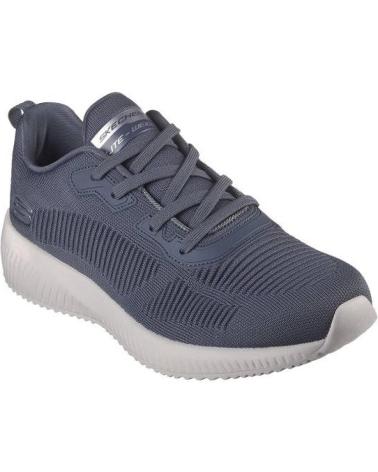Sportschuhe-De-Hombre-SKECHERS-ZAPATILLAS-SQUAD-GRIS-PIZARRA-AZUL