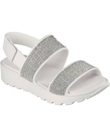 Sandali per Donna SKECHERS SANDALIAS FOAMIES FOOTSTEPS - GLAM VIBE PARA MUJER EN COLOR  BLANCO