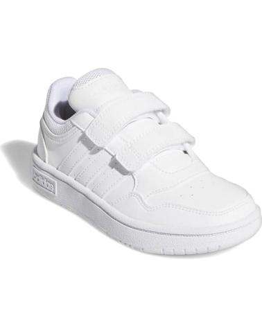 Sportif pour Fille et Garçon ADIDAS ZAPATILLAS HOOPS GW0436 BLANCO