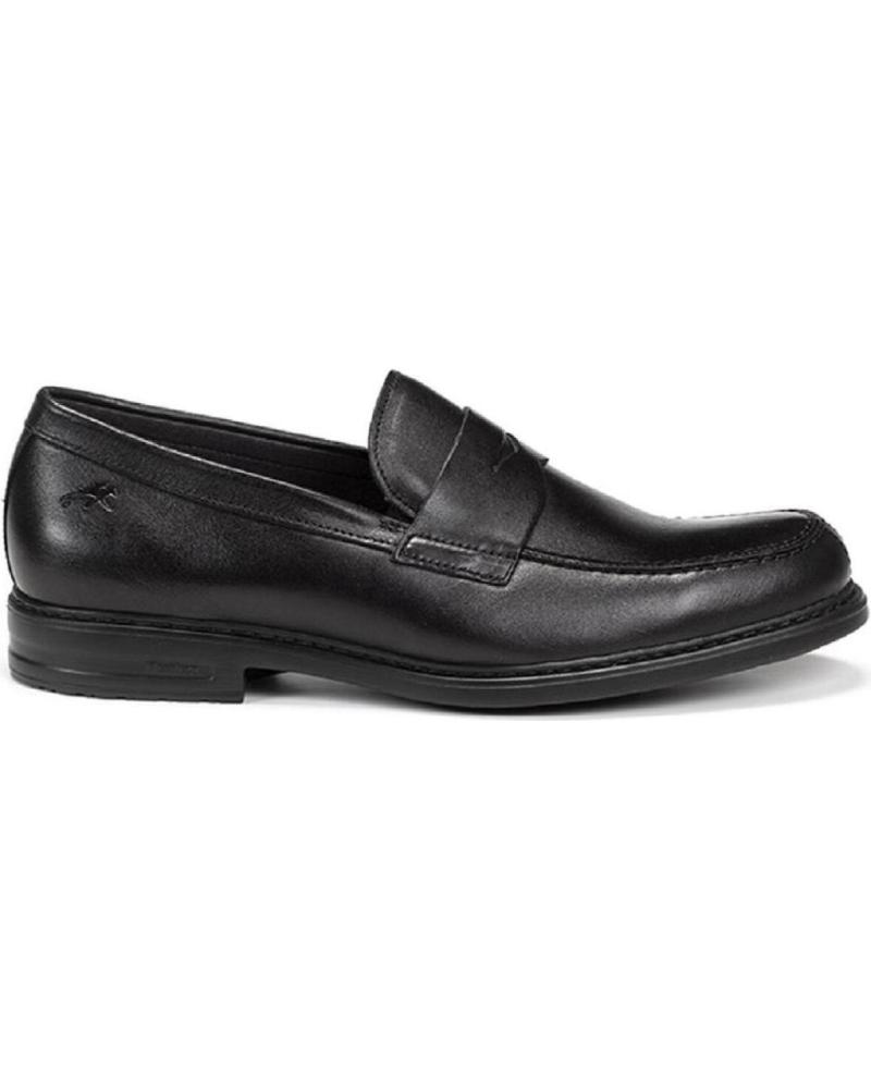 Man Mocasines FLUCHOS 8721 MOCASINES DE HOMBRE PIEL NEGRO