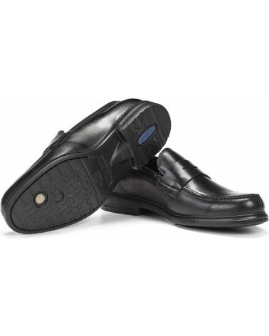 Man Mocasines FLUCHOS 8721 MOCASINES DE HOMBRE PIEL NEGRO