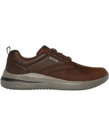 Man shoes SKECHERS 210661 ZAPATOS CON CORDONES DE HOMBRE PIEL CUERO