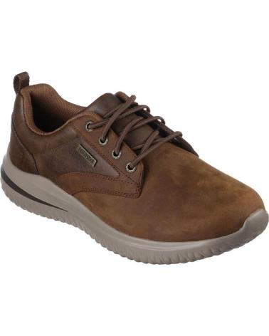 Man shoes SKECHERS 210661 ZAPATOS CON CORDONES DE HOMBRE PIEL CUERO