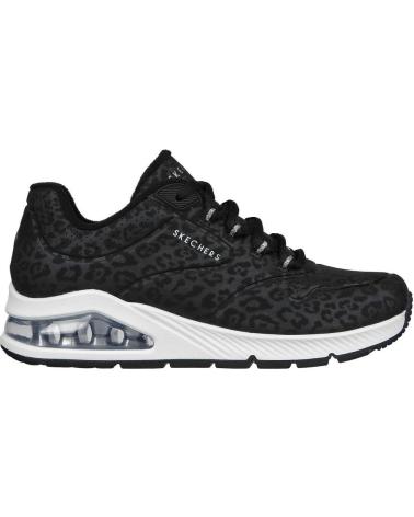 Sportif pour Femme SKECHERS 155642 ZAPATILLAS CASUAL DE MUJER NEGRO