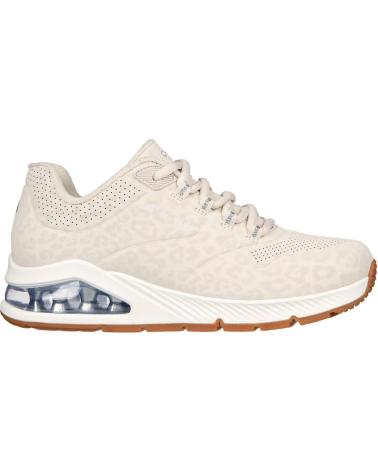 Sportif pour Femme SKECHERS 155642 ZAPATILLAS CASUAL DE MUJER BEIGE