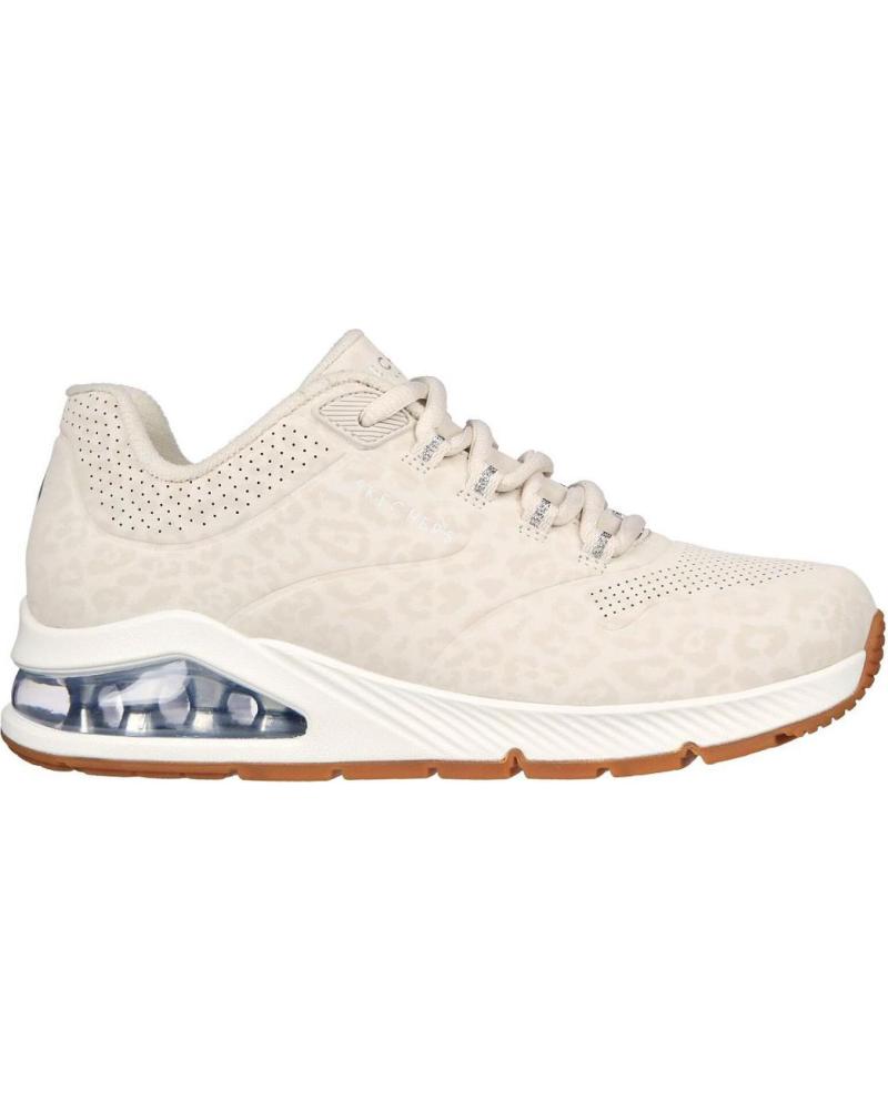 Sportif pour Femme SKECHERS 155642 ZAPATILLAS CASUAL DE MUJER BEIGE