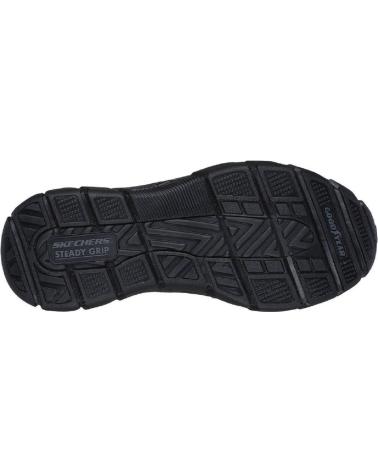 Sportif pour Homme SKECHERS 204810 ZAPATILLAS CASUAL DE HOMBRE SLIP INS P NEGRO