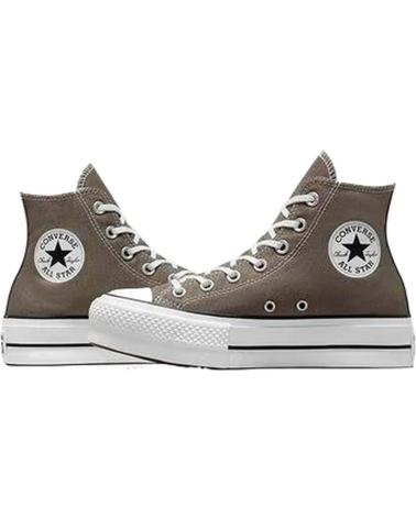 CONVERSE ZAPATILLAS EN PARA MUJER GRIS CONVERSE ZAPATILLAS EN PARA MUJER GRIS