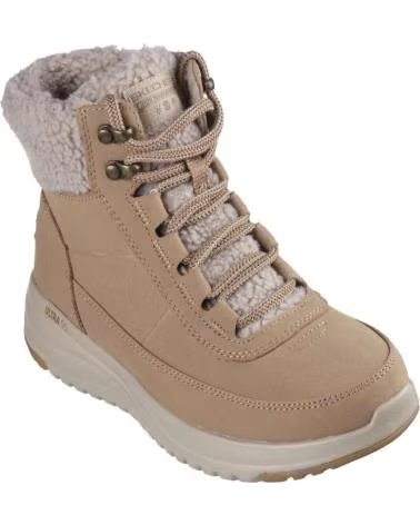 SKECHERS STIEFELETTEN ON-THE-GO STELLAR ALPINE ADVENTURE 144756 LEDER DAMEN CUERO