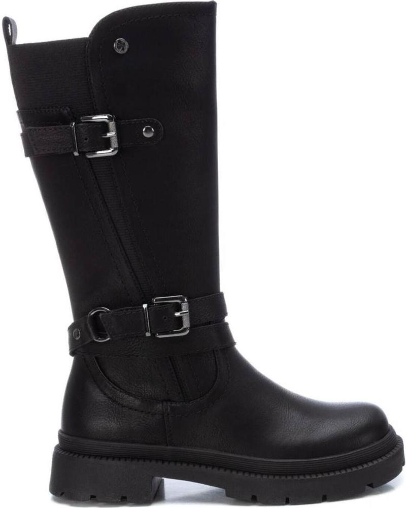 XTI 151069 BLACK BOOTS WITH BUCKLES NEGRO
