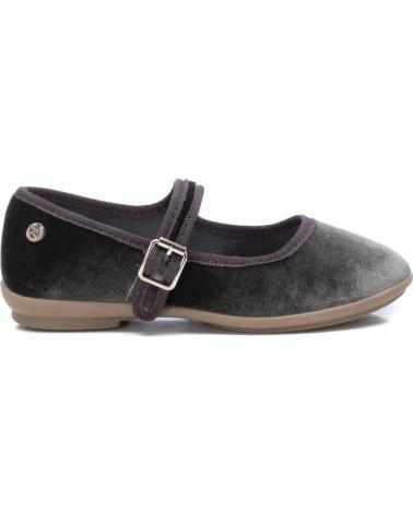 Scarpe-De-Niña-XTI-BALLERINE XTI 151108 GRIGIE PER BAMBINA - VELLUTO CON FIBBIA-GRIS