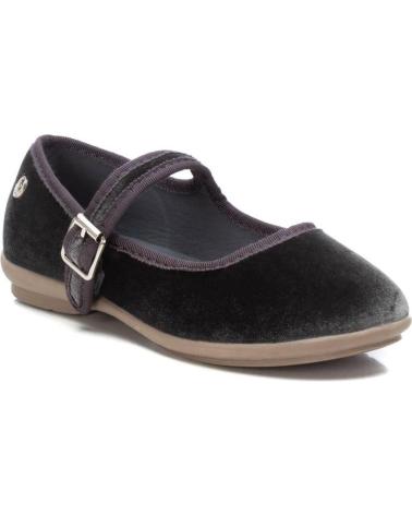 Scarpe-De-Niña-XTI-BALLERINE XTI 151108 GRIGIE PER BAMBINA - VELLUTO CON FIBBIA-GRIS