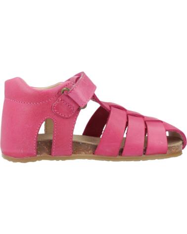 FALCOTTO SANDALIAS ALBY PARA NIÑA, CIERRE DE VELCRO FUXIA