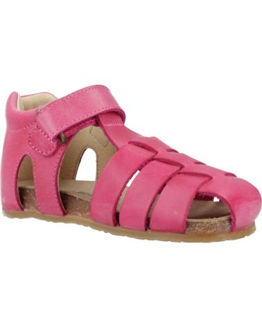 FALCOTTO SANDALIAS ALBY PARA NIÑA, CIERRE DE VELCRO FUXIA