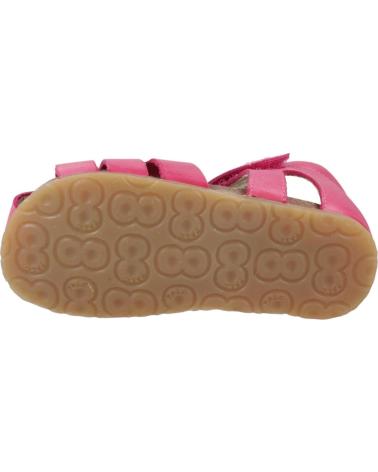 FALCOTTO SANDALIAS ALBY PARA NIÑA, CIERRE DE VELCRO FUXIA