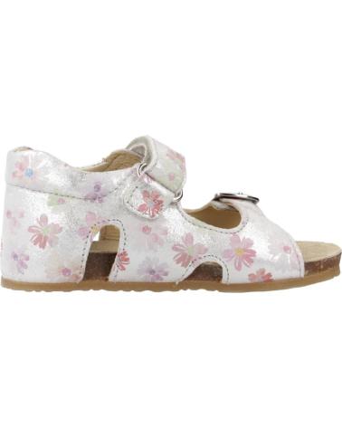 FALCOTTO SANDALIAS INFANTILES BEA EN PIEL CON ESTAMPADO FLORAL ARGNTNCHL