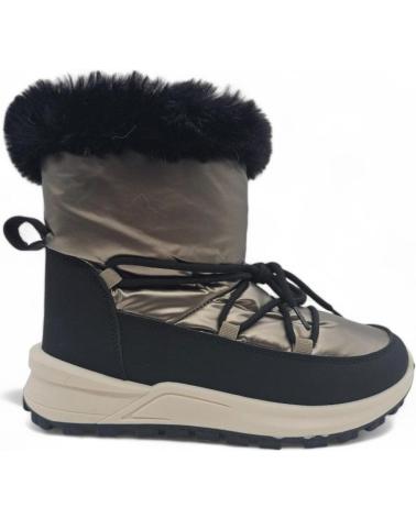 Stivali-De-Mujer-BREEZE-BOTA-CASUAL-SKI-ASPE-CREMALLERA-MUJER-NEGRO