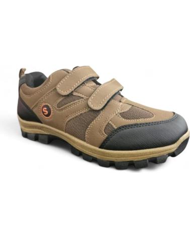 Sportif pour Femme BREEZE DEPORTIVOS TREKKING MURCIA SHOES VELCRO MARRON
