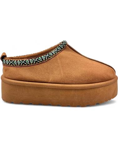 Clogs-De-Mujer-TIMBOS-BABUCHA-PLATAFORMA-DE-MUJER-CAMEL-130888-MARRóN