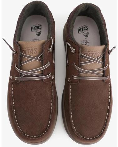 WALK IN PITAS ZAPATOS EN PARA HOMBRE MARRON