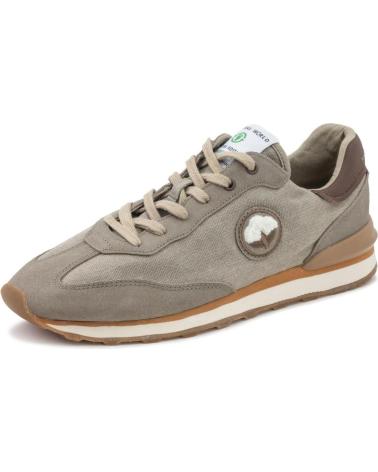 Sportif pour Homme NATURAL WORLD ZAPATILLA DE HOMBRE INKA 9011 BEIGE