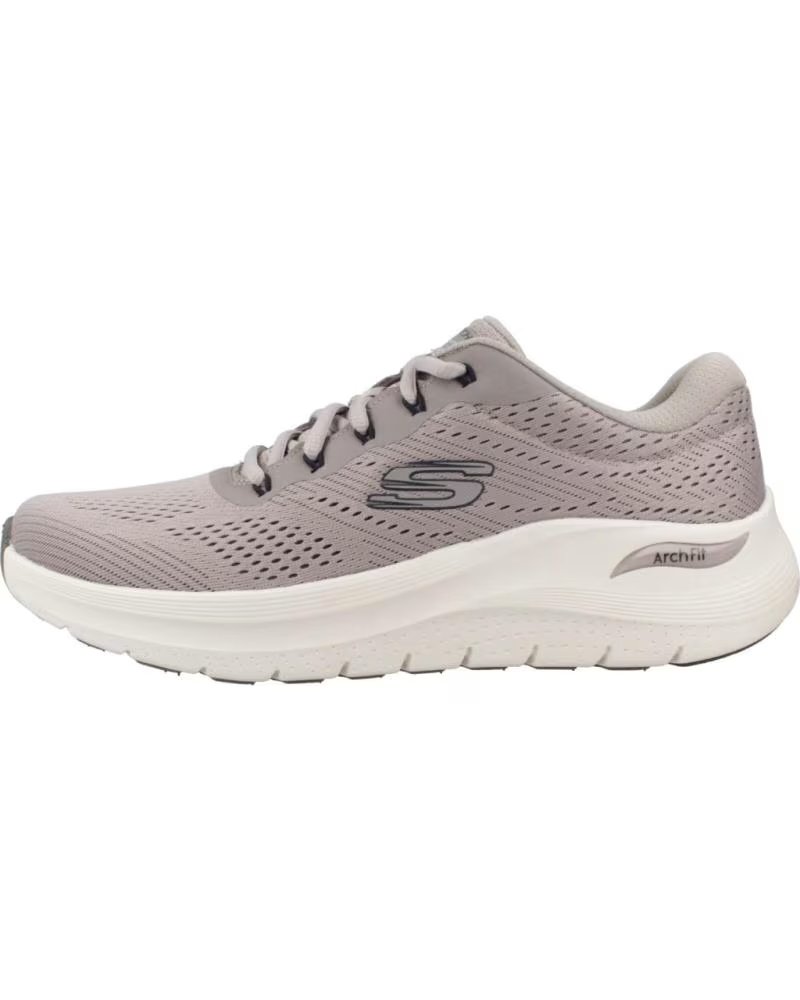 SKECHERS ZAPATILLAS 232700TPE EN PARA HOMBRE TAUPE MESH-SYNTHETIC