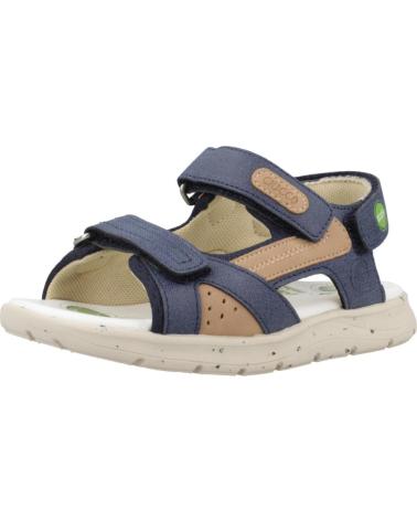 Sandali per Bambino CHICCO SANDALIA CON VELCRO BLUE PRINTED PU