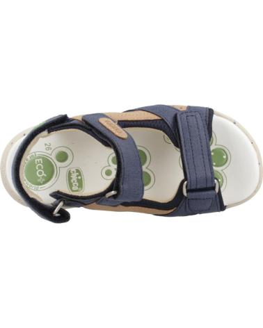 Sandali per Bambino CHICCO SANDALIA CON VELCRO BLUE PRINTED PU
