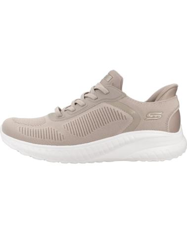 SKECHERS ZAPATILLAS MUJER MODELO BOBS SQUAD CHAOS - C COLOR BEIS TPE