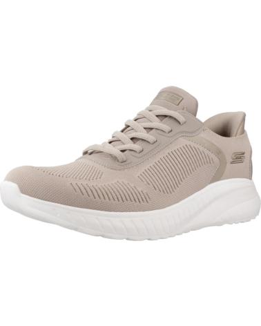 SKECHERS ZAPATILLAS MUJER MODELO BOBS SQUAD CHAOS - C COLOR BEIS TPE