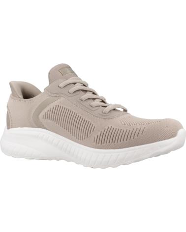 SKECHERS ZAPATILLAS MUJER MODELO BOBS SQUAD CHAOS - C COLOR BEIS TPE