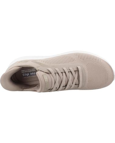 SKECHERS ZAPATILLAS MUJER MODELO BOBS SQUAD CHAOS - C COLOR BEIS TPE